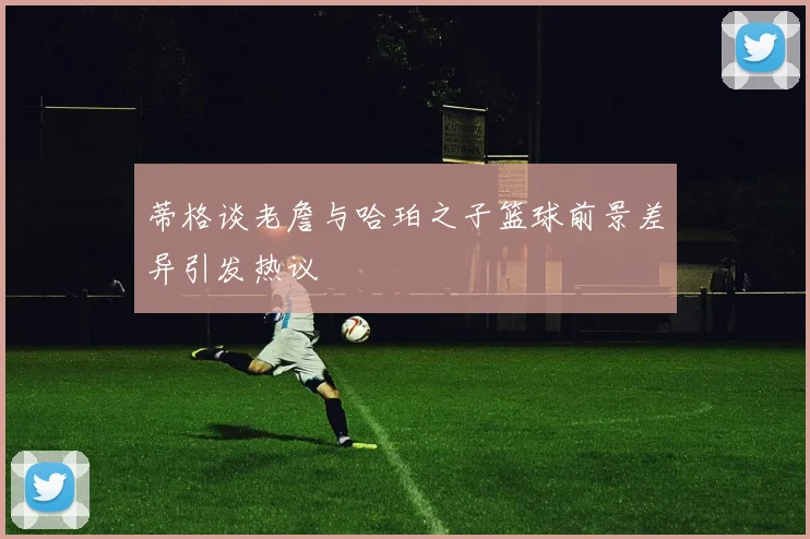 蒂格谈老詹与哈珀之子篮球前景差异引发热议